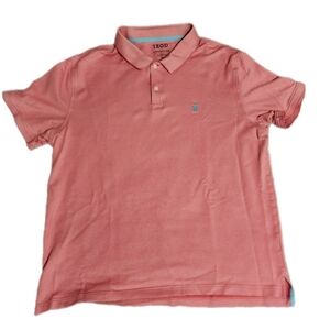 Izod Advantage Performance Polo Men's Shirt Size XXL Reddish Color EUC 0711